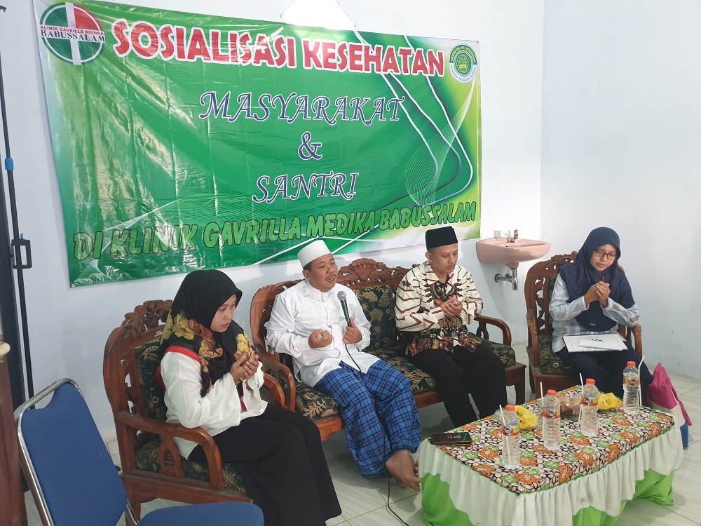 Doa di PHBS Klinik Babussalam