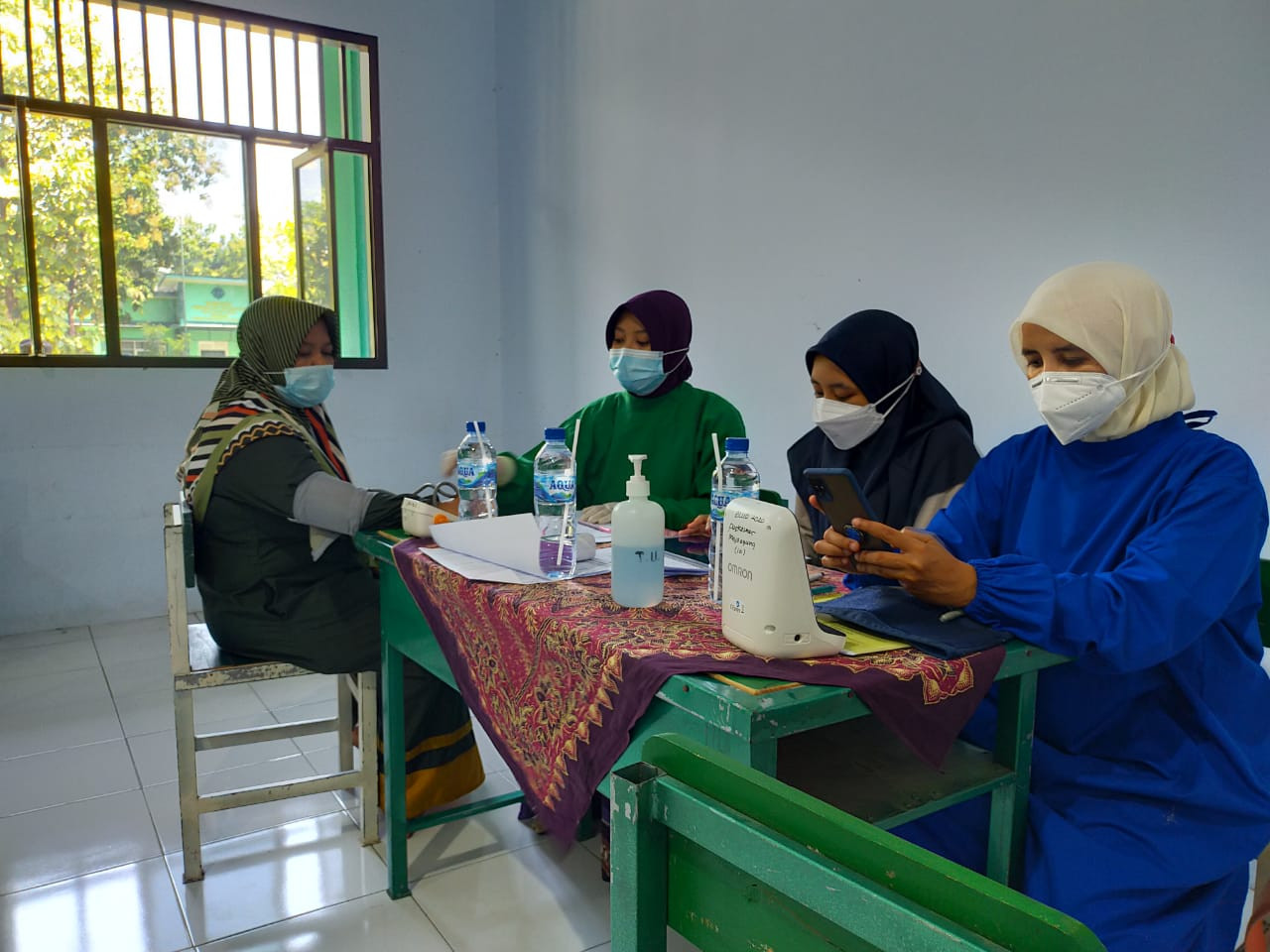 Vaksinasi di Babussalam Kalibening